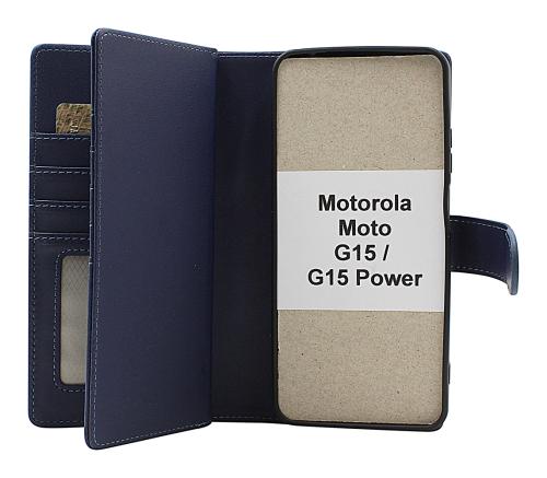 CoverinSkimblocker Motorola Moto G15 / G15 Power XL Magnet Phone Wallet