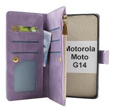 billigamobilskydd.seXL Standcase Luxury Wallet Motorola Moto G14