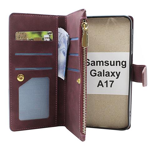 XL Samsung Galaxy A17 Luxury Wallet Case