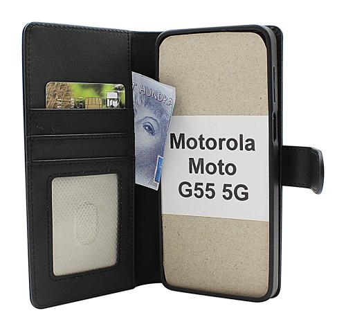 CoverinSkimblocker Motorola Moto G55 5G Magnet Phone Wallet