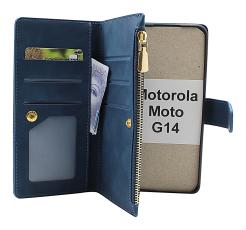 CoverinXL Standcase Luxury Wallet Motorola Moto G14