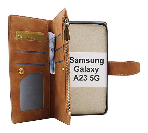 billigamobilskydd.seXL Standcase Luxury Wallet Samsung Galaxy A23 5G (SM-A236B/DS)