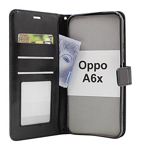 CoverinCrazy Horse Oppo A6x Phone Wallet