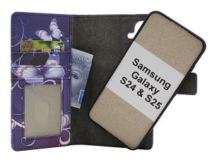 CoverinSkimblocker Samsung Galaxy S24 / S25 Magnet Phone Wallet Design