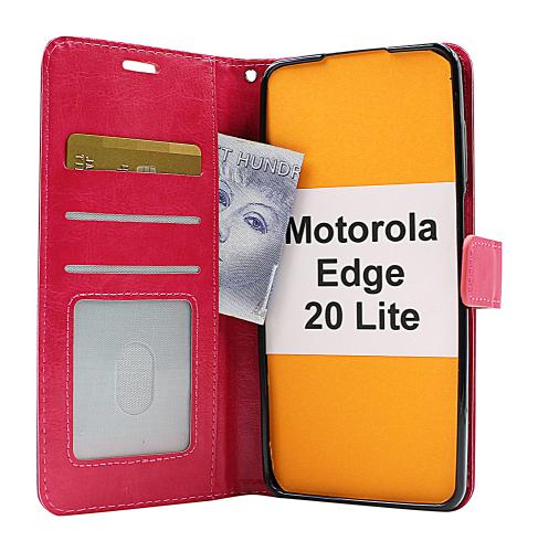 CoverinCrazy Horse Wallet Motorola Edge 20 Lite