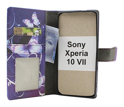 CoverinSkimblocker Sony Xperia 10 VII Magnet Phone Wallet Design