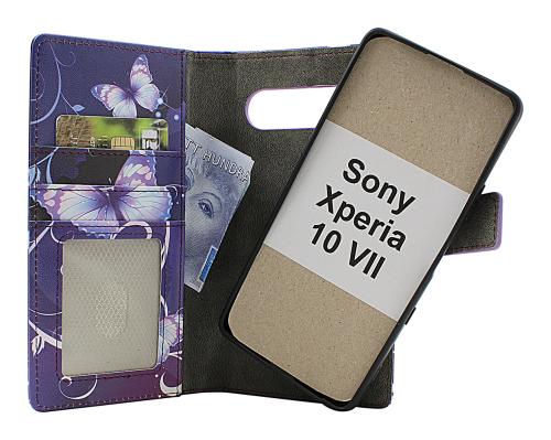 CoverinSkimblocker Sony Xperia 10 VII Magnet Phone Wallet Design
