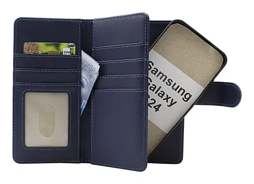CoverinSkimblocker Samsung Galaxy S24 5G XL Magnet Phone Wallet