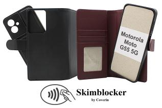 CoverinSkimblocker Motorola Moto G55 5G Magnet Phone Wallet