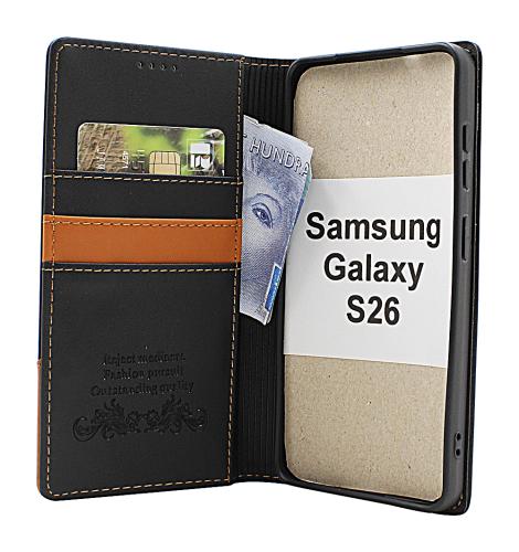 billigamobilskydd.seSamsung Galaxy S26 Luxury Wallet Case Slim