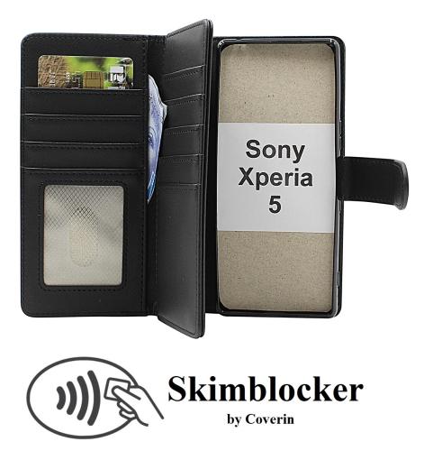 CoverinSkimblocker Sony Xperia 5 (J9210) XL Phone Wallet