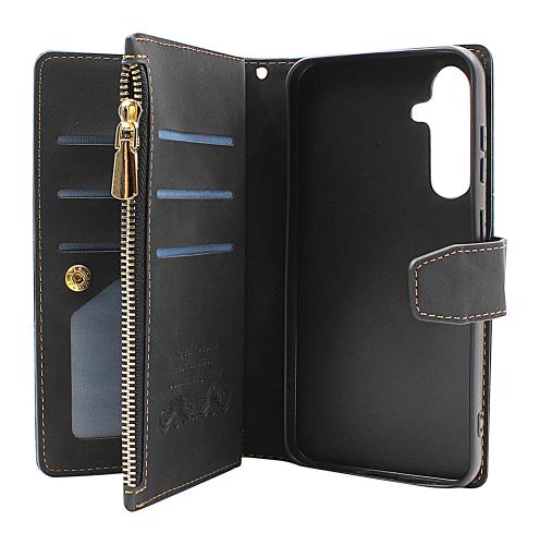 billigamobilskydd.seXL Standcase Luxury Wallet Samsung Galaxy S23 FE 5G