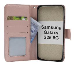 billigamobilskydd.seFlower Samsung Galaxy S25 Phone Wallet