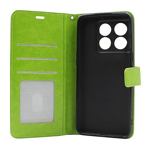 CoverinCrazy Horse Wallet OnePlus 10T 5G