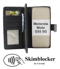 CoverinSkimblocker Motorola Moto G55 5G XL Phone Wallet