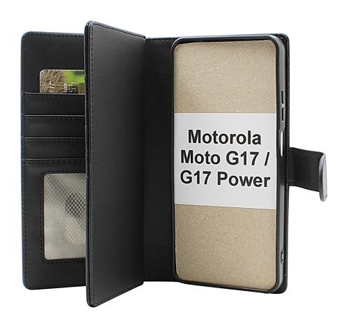 CoverinSkimblocker Motorola Moto G17 / G17 Power XL Magnet Phone Wallet