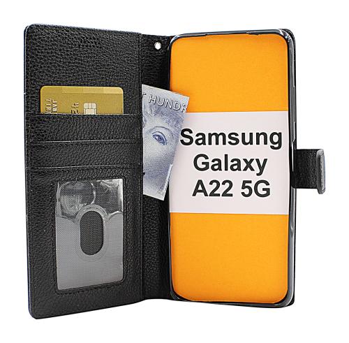 billigamobilskydd.seNew Standcase Wallet Samsung Galaxy A22 5G (SM-A226B)