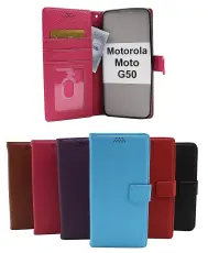 CoverinNew Standcase Wallet Motorola Moto G50
