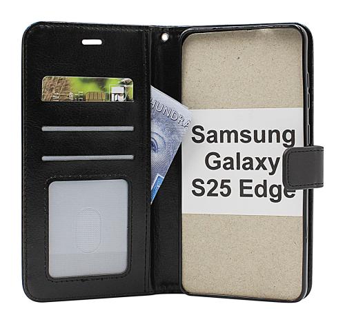 billigamobilskydd.seCrazy Horse Samsung Galaxy S25 Edge Phone Wallet
