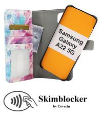 CoverinSkimblocker Magnet Designwallet Samsung Galaxy A22 5G (SM-A226B)