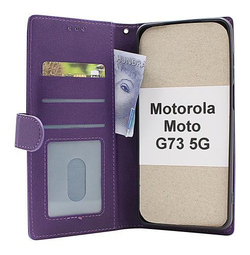 billigamobilskydd.seZipper Standcase Wallet Motorola Moto G73 5G