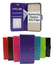 billigamobilskydd.seCrazy Horse Samsung Galaxy S25 Edge Phone Wallet