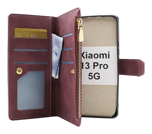 billigamobilskydd.seXL Standcase Luxury Wallet Xiaomi 13 Pro 5G