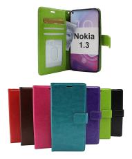 CoverinCrazy Horse Wallet Nokia 1.3