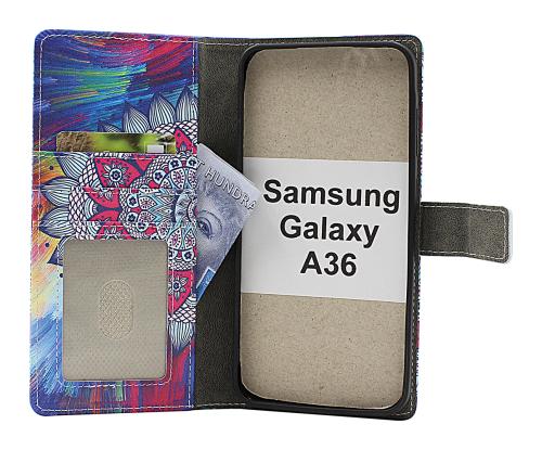 CoverinSkimblocker Samsung Galaxy A36 Magnet Phone Wallet Design