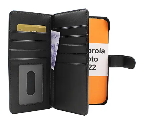 CoverinSkimblocker XL Magnet Wallet Motorola Moto G22