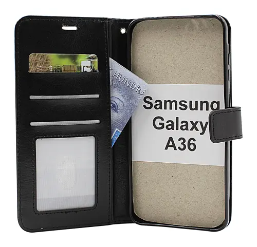billigamobilskydd.seCrazy Horse Samsung Galaxy A36 Phone Wallet