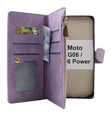 billigamobilskydd.seXL Motorola Moto G06 / G06 Power Luxury Wallet Case