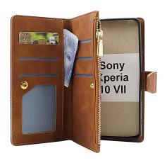 billigamobilskydd.seXL Sony Xperia 10 VII Luxury Wallet Case