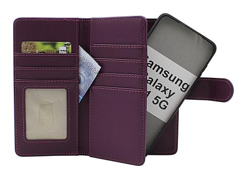 CoverinSkimblocker Samsung Galaxy S21 5G (G991B) XL Magnet Phone Wallet