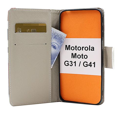 billigamobilskydd.seDesignwallet Motorola Moto G31/G41