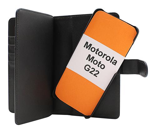 CoverinSkimblocker XL Magnet Wallet Motorola Moto G22