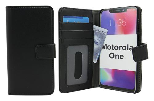 CoverinSkimblocker Magnet Wallet Motorola One