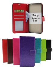 billigamobilskydd.seCrazy Horse Sony Xperia 1 VII Phone Wallet