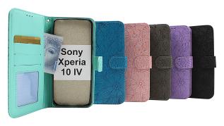 billigamobilskydd.seFlower Standcase Wallet Sony Xperia 10 IV 5G (XQ-CC54)