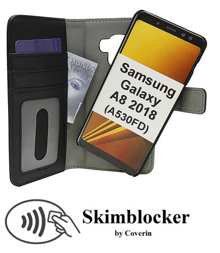 CoverinSkimblocker Magnet Wallet Samsung Galaxy A8 2018 (A530FD)