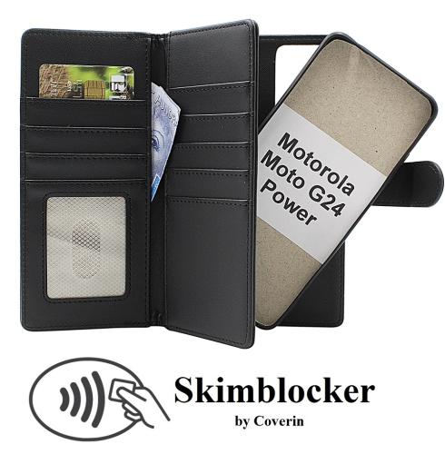 CoverinSkimblocker Motorola Moto G24 Power XL Magnet Phone Wallet