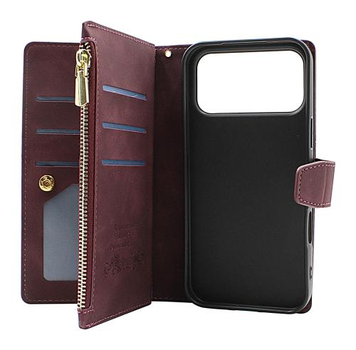 billigamobilskydd.seXL iPhone 17 Pro Max Luxury Wallet Case