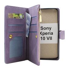 billigamobilskydd.seXL Sony Xperia 10 VII Luxury Wallet Case