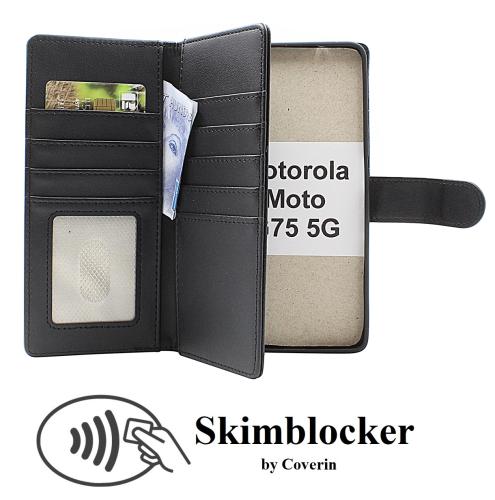 CoverinSkimblocker Motorola Moto G75 5G XL Magnet Phone Wallet