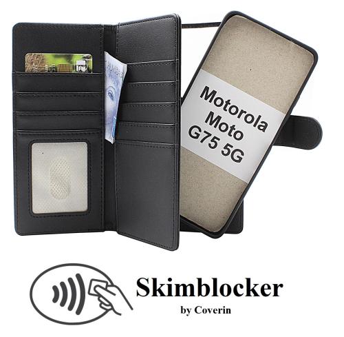 CoverinSkimblocker Motorola Moto G75 5G XL Magnet Phone Wallet