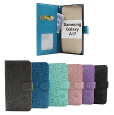 billigamobilskydd.seFlower Samsung Galaxy A17 Phone Wallet