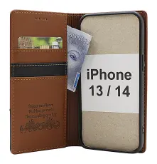 CoveriniPhone 13 / 14 Luxury Wallet Case Slim