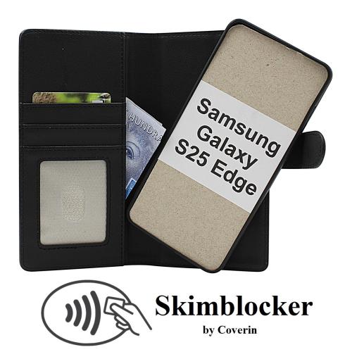 CoverinSkimblocker Samsung Galaxy S25 Edge Magnet Phone Wallet