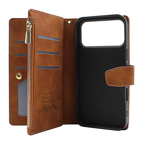 billigamobilskydd.seXL iPhone 17 Pro Max Luxury Wallet Case