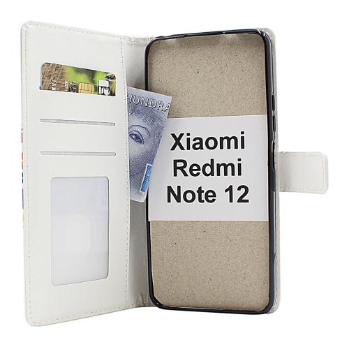 billigamobilskydd.seDesign Wallet Xiaomi Redmi Note 12